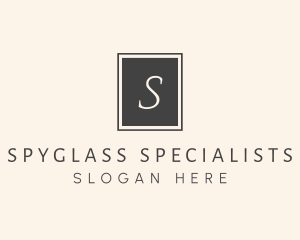 Elegant Square Lettermark logo design