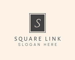 Elegant Square Lettermark logo