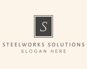 Elegant Square Lettermark logo design