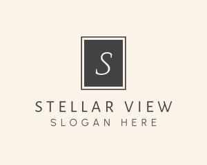 Elegant Square Lettermark logo design