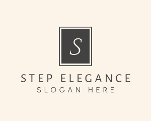 Elegant Square Lettermark logo design