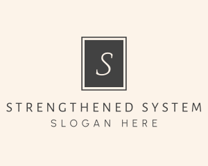 Elegant Square Lettermark logo design