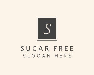 Elegant Square Lettermark logo design