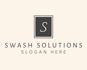 Elegant Square Lettermark logo design