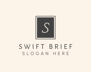 Elegant Square Lettermark logo design