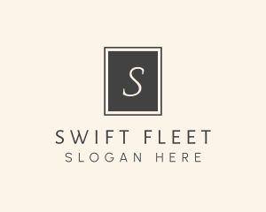 Elegant Square Lettermark logo design