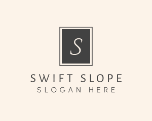 Elegant Square Lettermark logo design