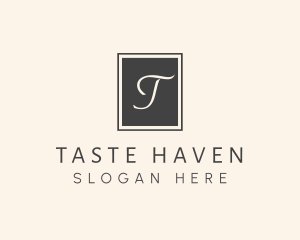 Elegant Square Lettermark logo design