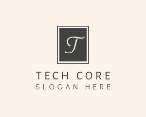 Elegant Square Lettermark logo design