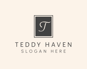 Elegant Square Lettermark logo design