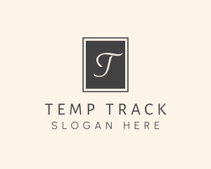 Elegant Square Lettermark logo design