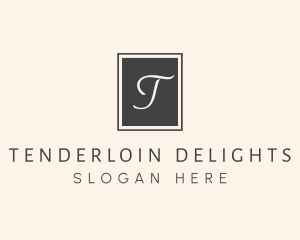 Elegant Square Lettermark logo design