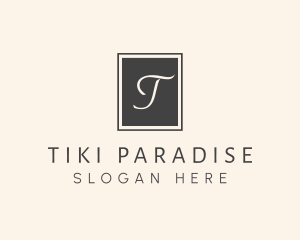 Elegant Square Lettermark logo design