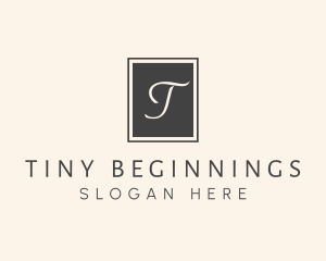 Elegant Square Lettermark logo design