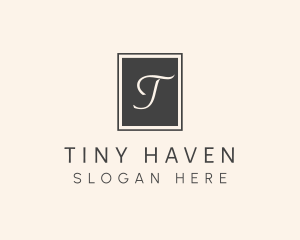 Elegant Square Lettermark logo design