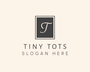 Elegant Square Lettermark logo design