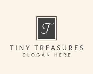 Elegant Square Lettermark logo design