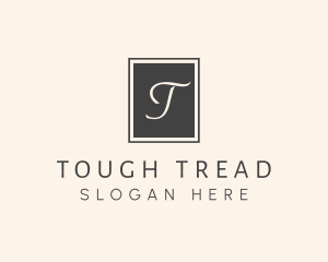 Elegant Square Lettermark logo design