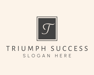 Elegant Square Lettermark logo design