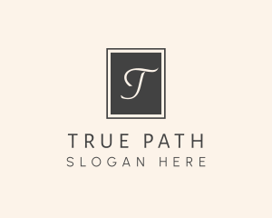 Elegant Square Lettermark logo design