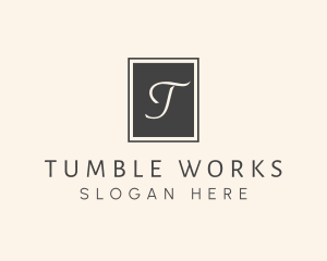 Elegant Square Lettermark logo design