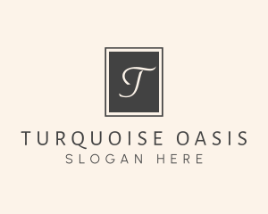 Elegant Square Lettermark logo design