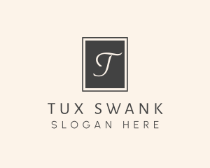 Elegant Square Lettermark logo design