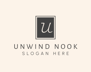 Elegant Square Lettermark logo design