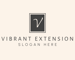 Elegant Square Lettermark logo design