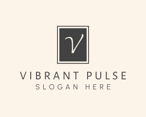 Elegant Square Lettermark logo design