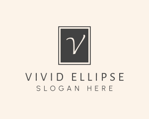 Elegant Square Lettermark logo design