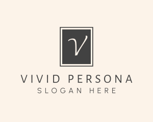 Elegant Square Lettermark logo design