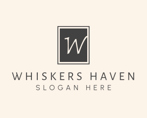 Elegant Square Lettermark logo design