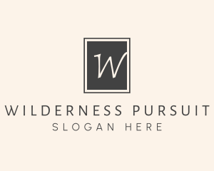 Elegant Square Lettermark logo design