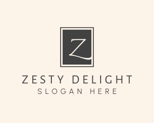 Elegant Square Lettermark logo design