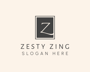 Elegant Square Lettermark logo design