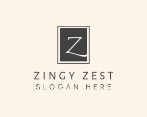 Elegant Square Lettermark logo design