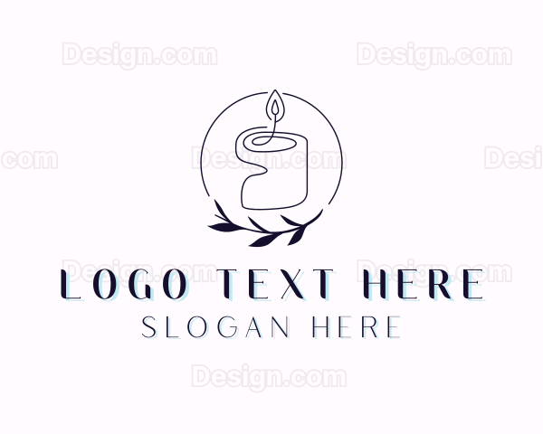 Candle Leaf Spa Logo