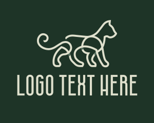 Green Monoline Wildcat  logo