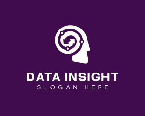 Artificial Intelligence Data Scientist logo design