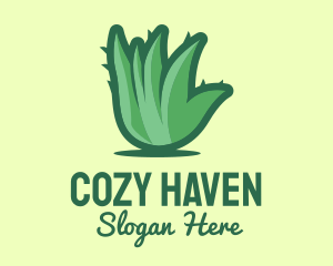 Aloe Vera Plant  logo design