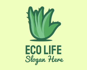 Aloe Vera Plant  logo design