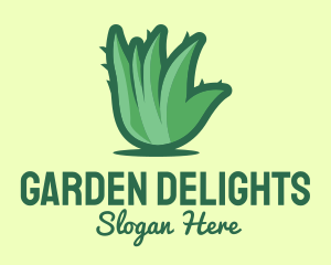 Aloe Vera Plant  logo design