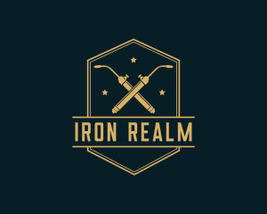 Hipster Welder Fabrication logo