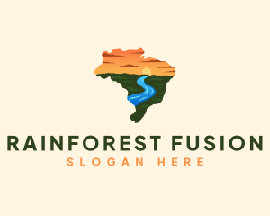 Amazon Rainforest Brazil logo