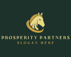 Gold Horse Equestrian logo