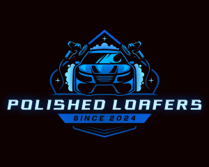 Car Detailing Polisher logo design