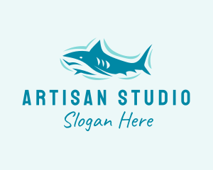 Ocean Shark Aquarium Logo