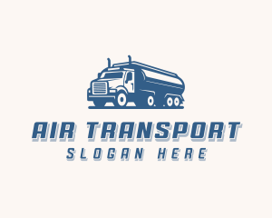 Tanker Truck Dispatch logo design