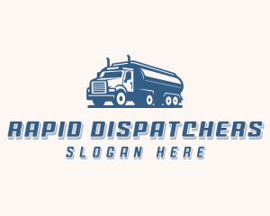 Tanker Truck Dispatch logo design